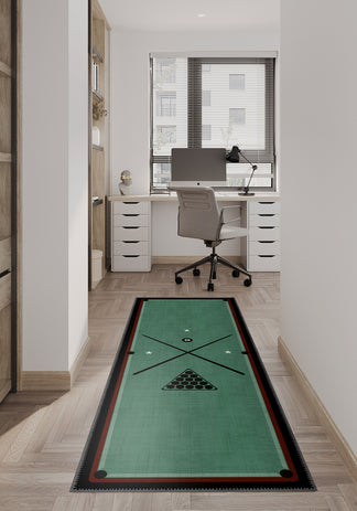 Orion 8 Ball Rug | Billiard Table Rug – Rugette