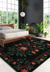 Amara Black Anatolian Rug