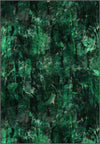 Emerald green rug for living room.
