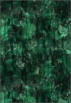 Emerald green rug for living room.