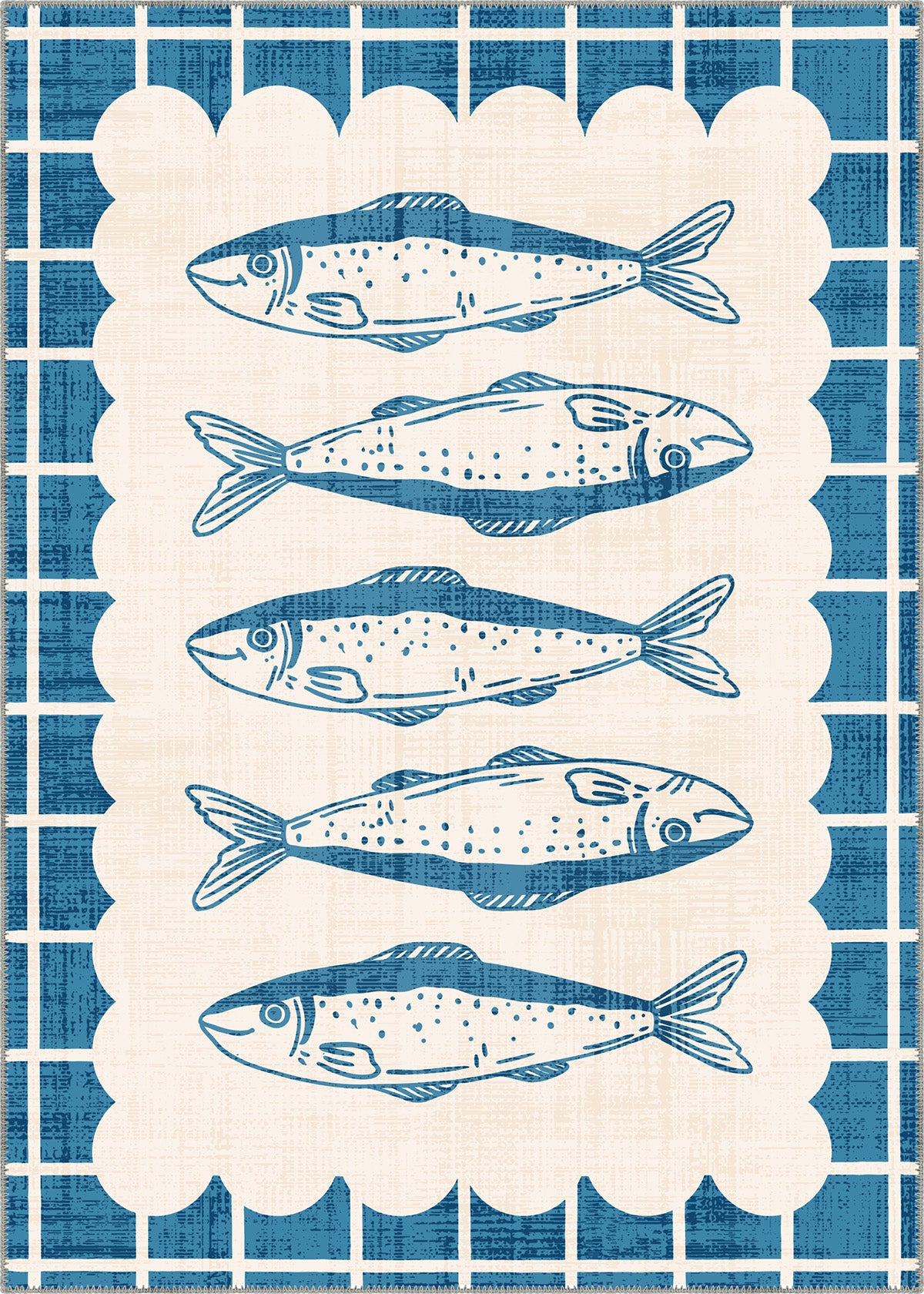 Washable Fish Bath Mat