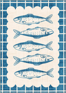 Washable Fish Bath Mat