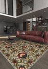 Delfina Floral Antique Rug