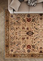 Kairo Warm Beige Persian Rug