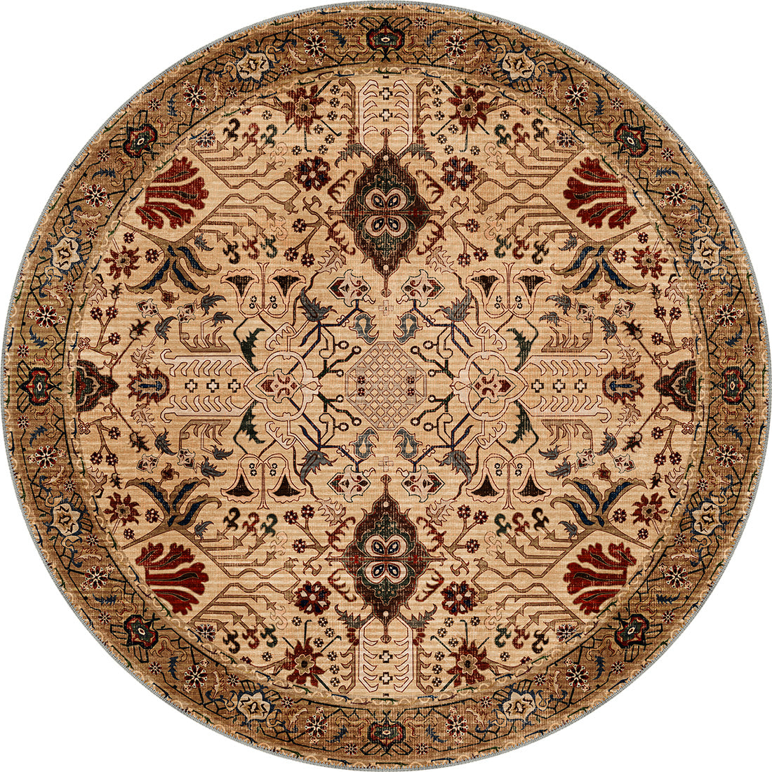 Kairo Warm Beige Persian Rug