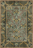Arabella Sage Green Victorian Rug