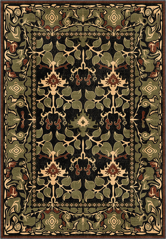 Sylvara Vintage Botanical Rug