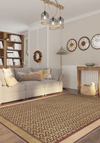 Zafira Beige Leopard Rug