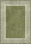 Perrin Sage Green Polka Dot Rug