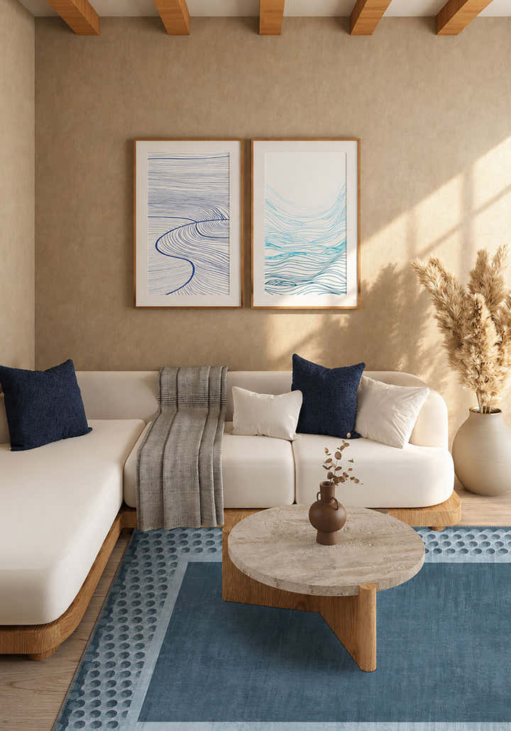 Perrin Slate Blue Rug