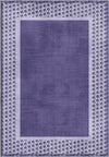 Perrin Lavender Polka Dot Rug