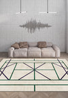 Tennis Club Geometry Rug