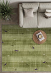 Centre Court Tennis Players Rug
