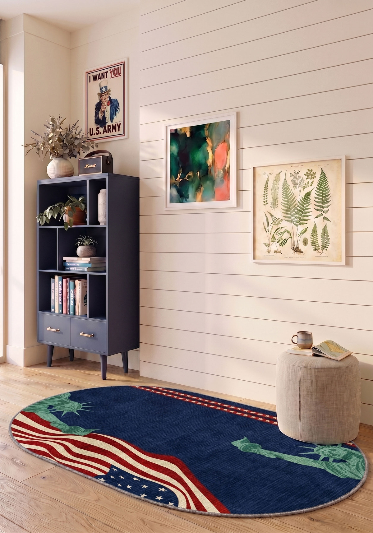 Liberty American Flag Rug