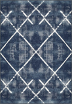 Margot Washable Blue Rug