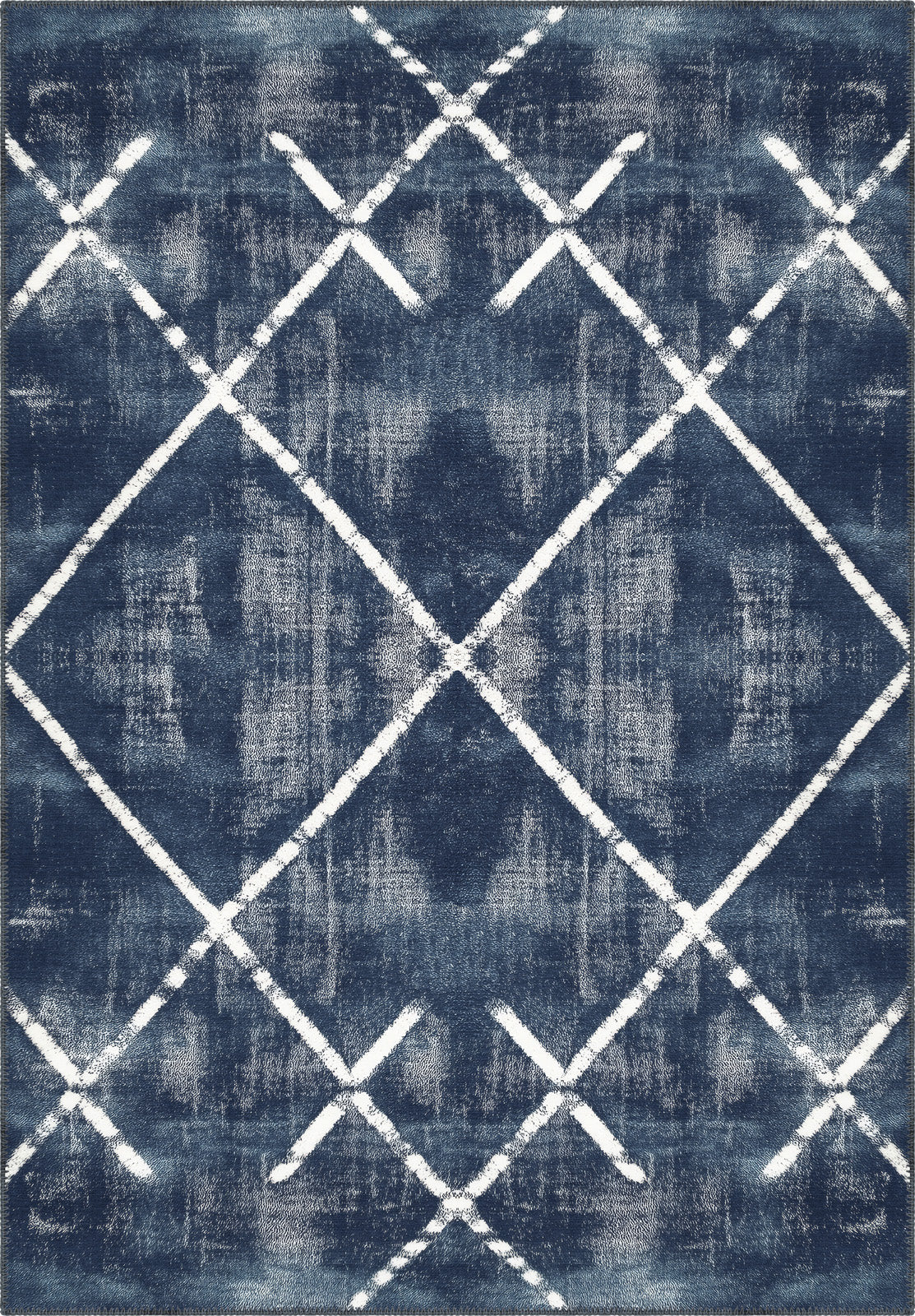 Margot Washable Blue Rug