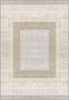 Mila Bordered Cream Rug