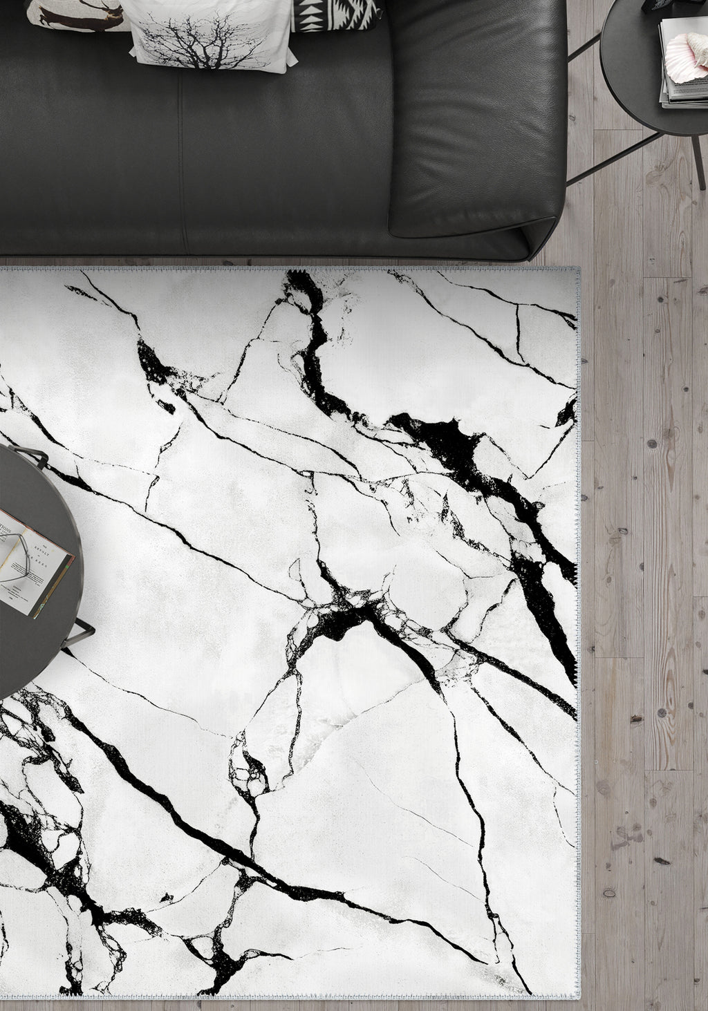 Julia Marble Washable Rug