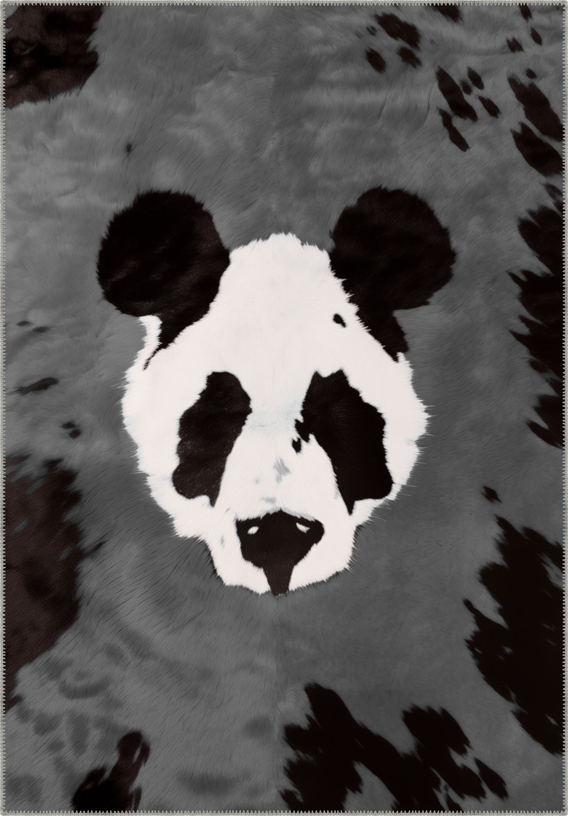 Azura Grey Panda Rug | Rugette