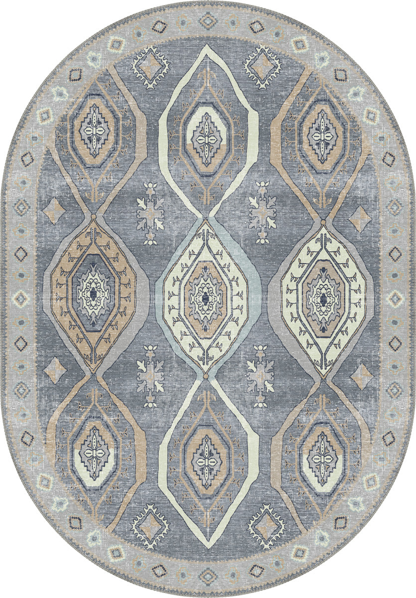 Qashqai Gray Nomadic Rug
