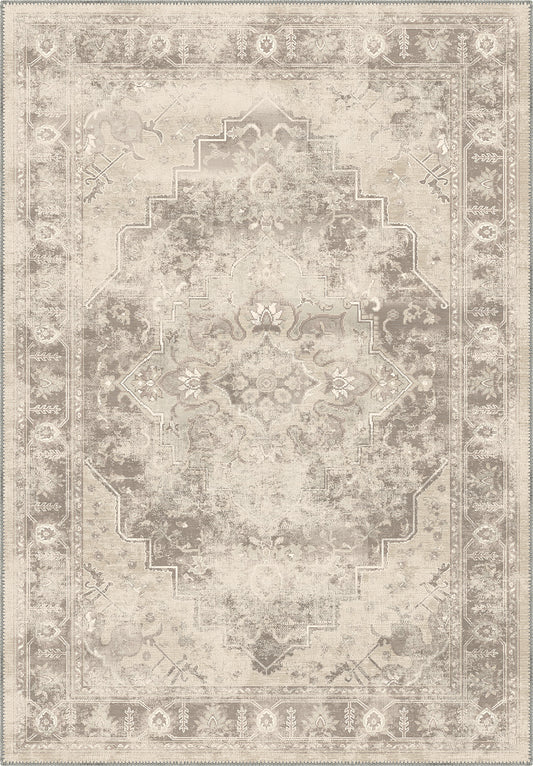 Selmira Beige Vintage Rug