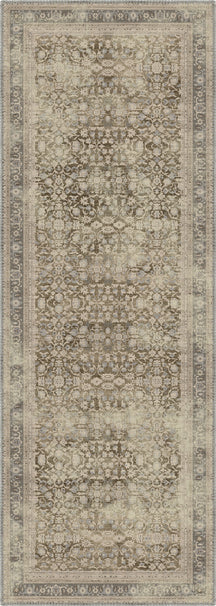 Sara Taupe Farmhouse Rug