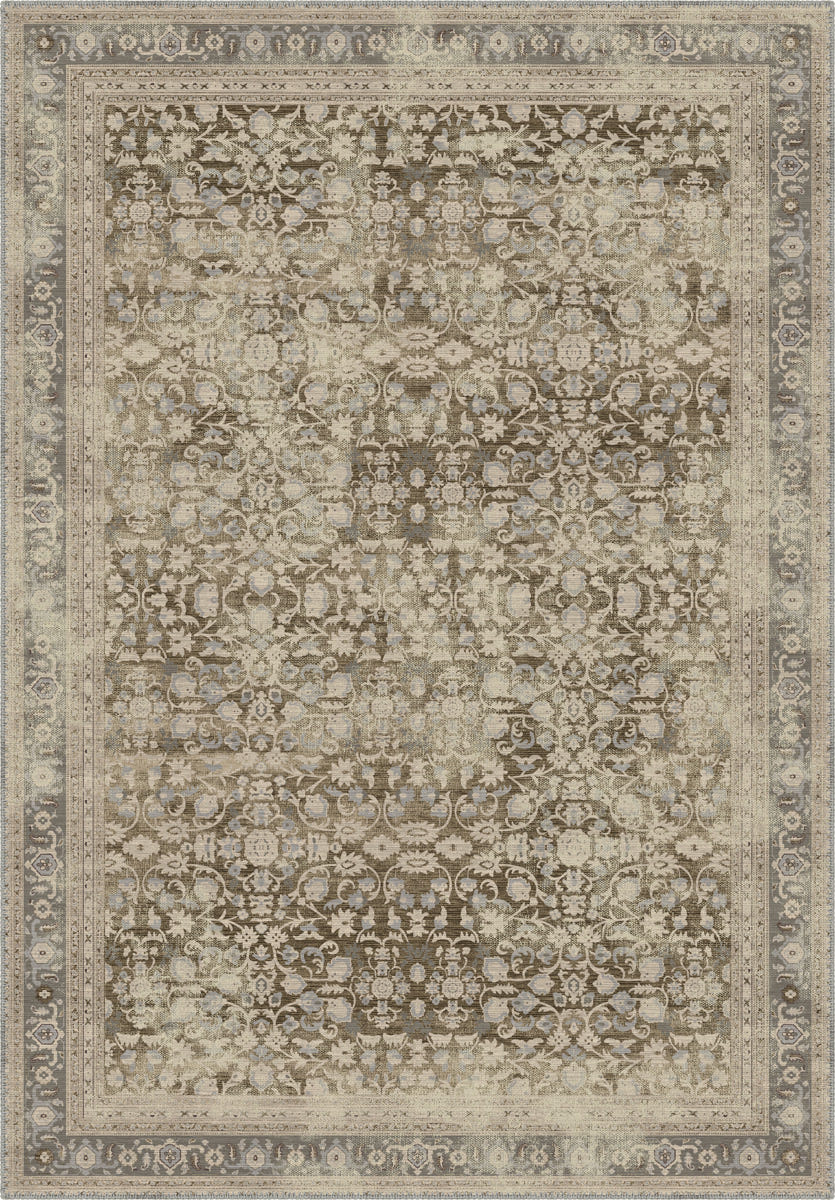 Sara Taupe Farmhouse Rug