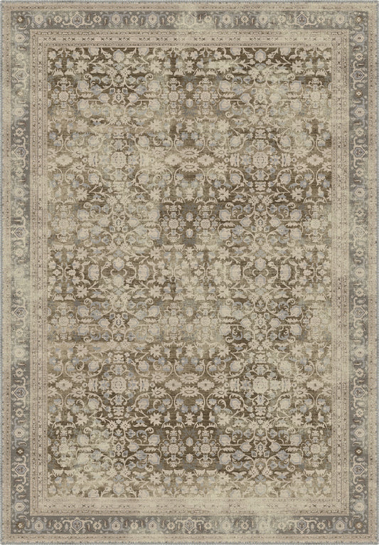 Sara Taupe Farmhouse Rug