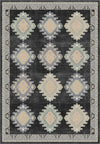 Taos Charcoal Navajo Inspired Rug