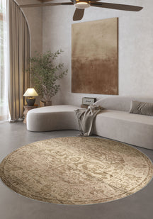 Eliana Brown Vintage Washable Rug