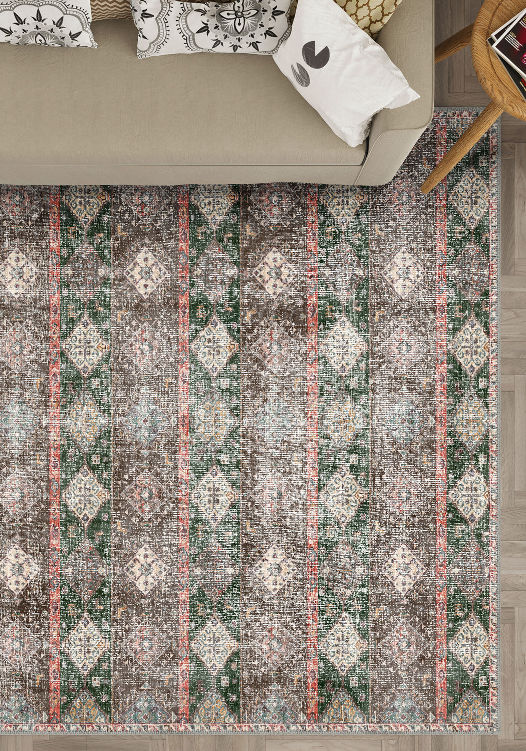Jordan Vintage Kilim Rug