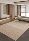 Gaia Washable Beige Rug