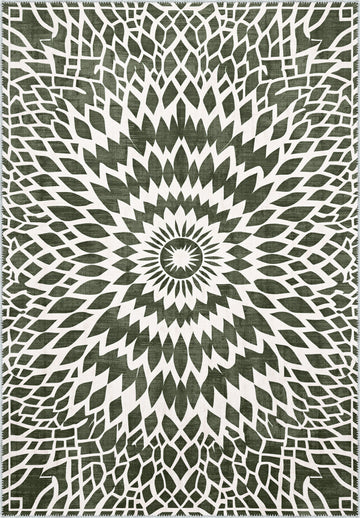 Juno Washable Green Rug