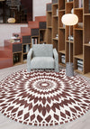 Juno Washable Burgundy Rug