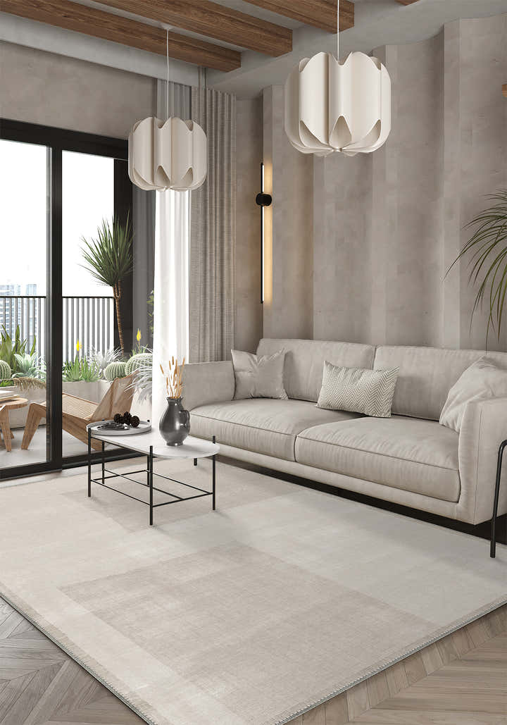 Aisling Neutral Washable Rug