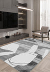 Dax Grey Art Deco Rug