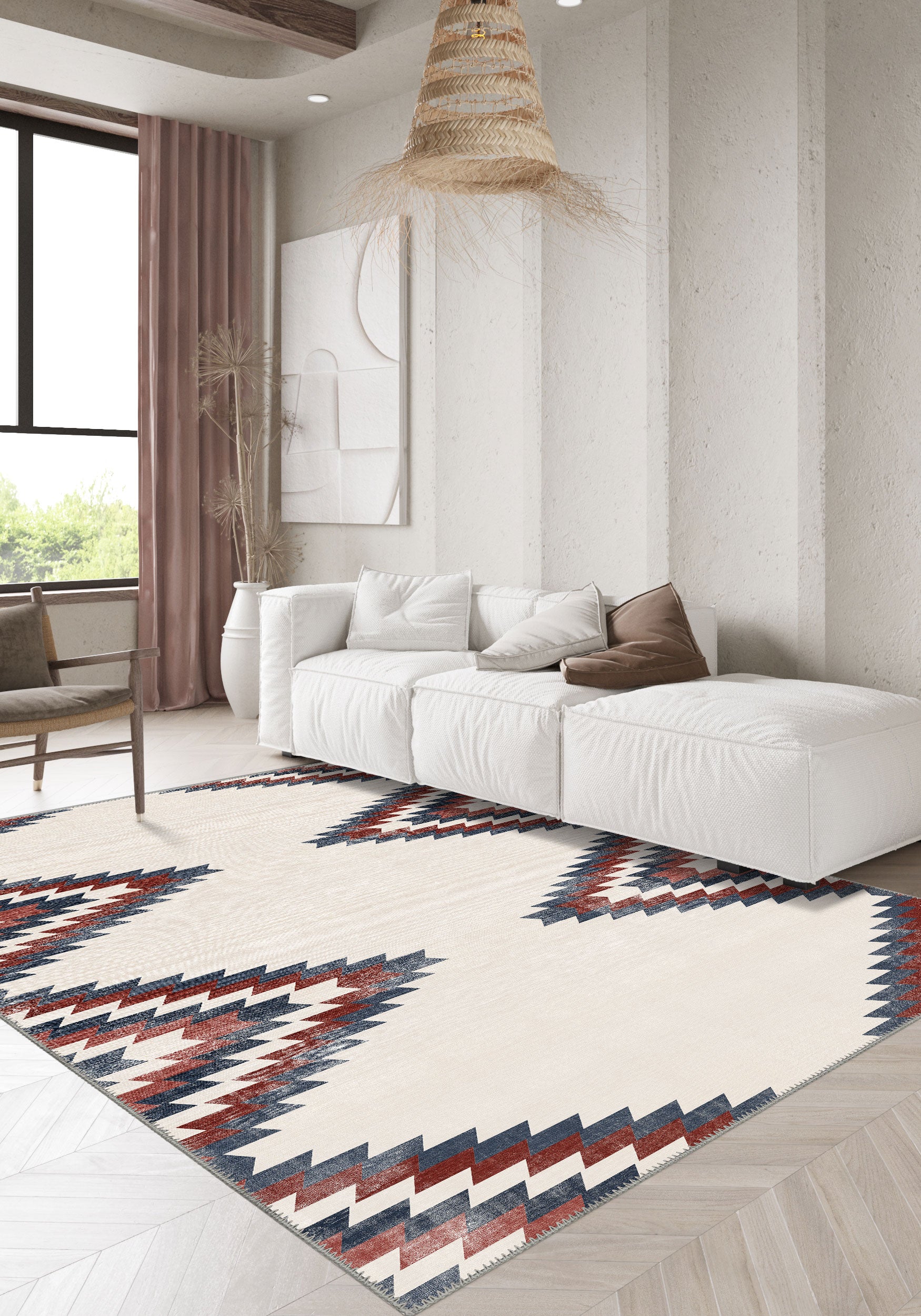 Cadmus Geometric Modern Rug