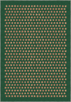 Thalia Geometric Deep Green Rug