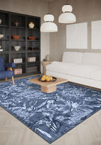 Liora Floral Blue Rug