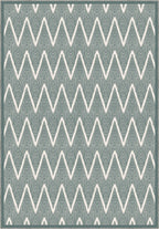 Siena Geometric Teal Rug