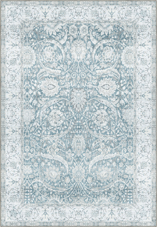 Leonie Blue Vintage Rug