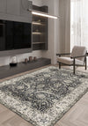 Leonie Black Persian Rug