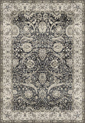 Leonie Black Persian Rug