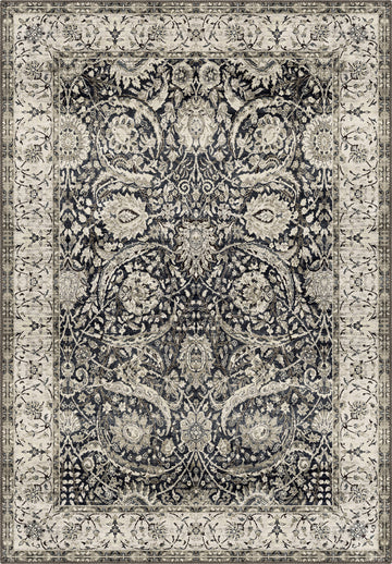 Leonie Black Persian Rug