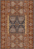 Andrew Orange Brown Vintage Rug