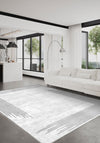 Ayden Light Grey Washable Rug