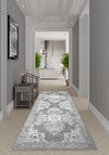 Adrian Grey Medallion Rug