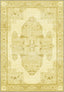Adrian Yellow Oriental Washable Rug