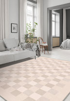 Liam Geometric Pink Rug