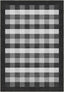 Liam Bordered Anthracite Rug